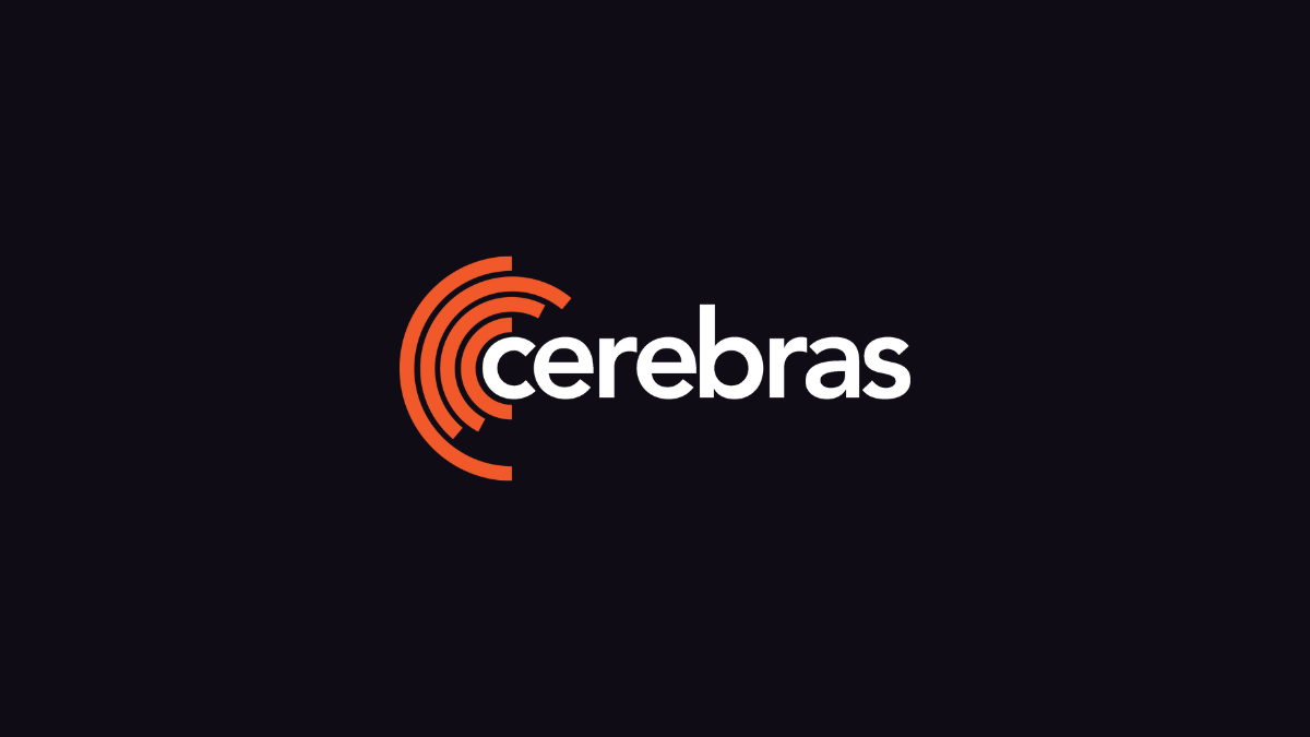 Cerebras Systems Raises $1 Billion Series H at $23 Billion Valuation 1 Cerebras Logo with black background